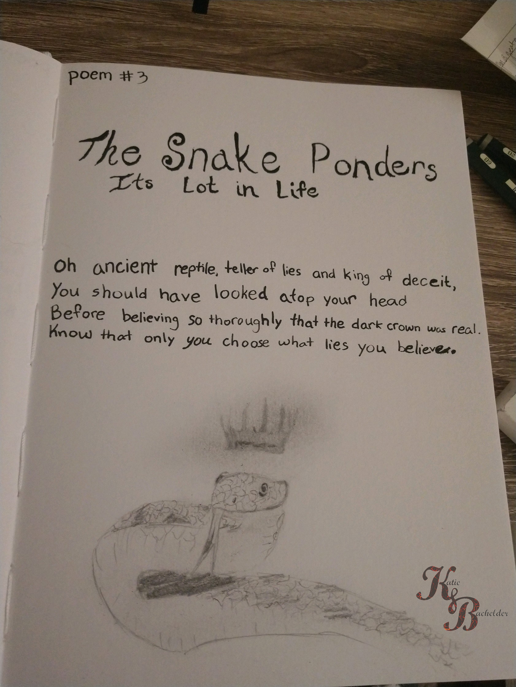 Snake Rhyme Poems Picking Up A Hobby – Katie Bachelder